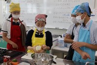 中大連携授業(家庭)をおこないました。